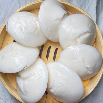恩施酒酿米馒头发糕米糕米粑粑土家特产手工传统泡粑早餐点心小吃大个