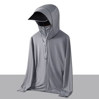 crelinkxlat夏季男士防晒衣男女情侣款防紫外线防晒服夹克外套男款 深