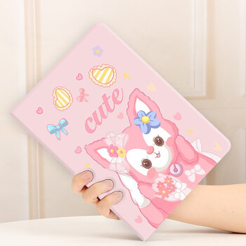 2荣耀古风卡通皮套保护壳 狐狸贝贝【配钢化膜】 荣耀x8pro(11.5英寸)