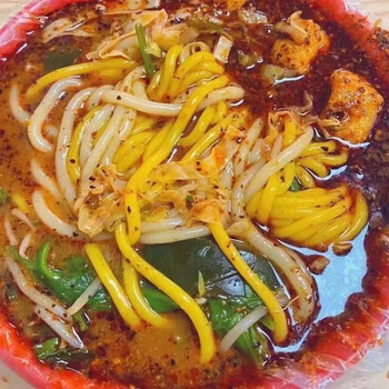 麻辣烫正宗桦南大碗麻辣烫自煮速食牛筋面玉米面 特辣大碗麻辣烫3包