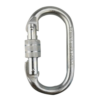 广佳（GJ）O型锁扣主锁登山安全扣锁具横渡溜索装备户外攀岩主锁 国标款