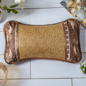 茉莉花茶叶枕藤枕头四季通用成人小孩茶叶茉莉花竹叶枕芯清香住眠护颈