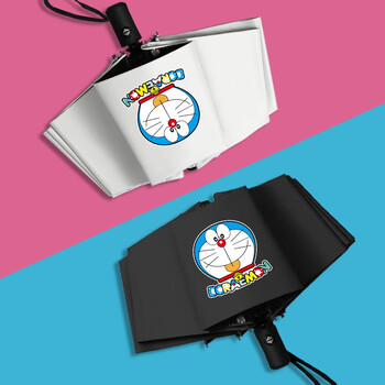 恒牛哆啦a梦雨伞遮阳伞晴雨伞全自动折叠伞中学生男女动漫周边二次元