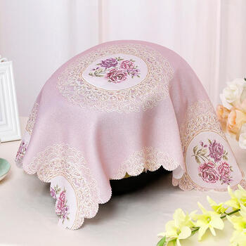 巧林儿电饭煲防尘布罩345l电压力锅空气炸锅遮盖布印花布田园多功能