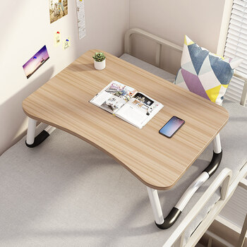 可折叠床上书桌  床上书桌宿舍铺可折叠小桌子床上桌学生电脑桌卧室