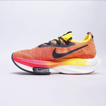 耐克(nike)马拉松破2代zoom跑步鞋真碳板气垫网面缓震男女运动鞋 黑金