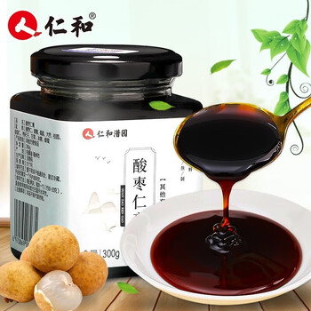 仁和蜂蜜枇杷雪梨膏300g 阿胶八珍膏 柠檬膏 酸枣仁膏 蜜炼枇杷膏冰糖