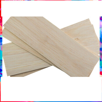 轻木板巴尔沙木飞机木板片 轻木板 轻木片 航模模型材料 长1米 宽10