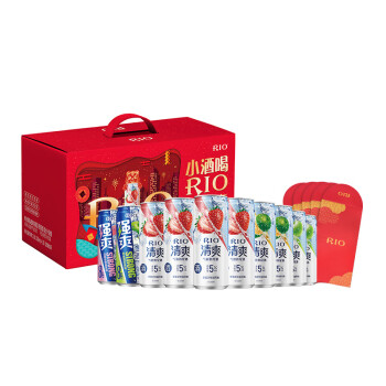 锐澳（RIO） 礼盒装330ml*10罐（5种口味）