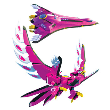 新神兽金刚4邦宝历险记神兽3玩具6合体变形机器人青龙凤凰雄狮天神地