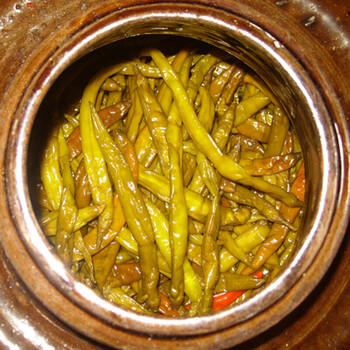 永州农家土特产坛子泡椒酸辣椒湖南自制腌制海椒腌辣椒500g