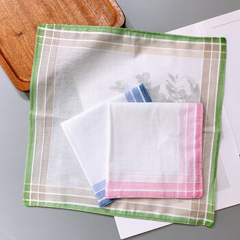 手娟往季随身擦手帕男小方巾结婚手绢吸水擦汗老式古风男士手帕女芷蕾