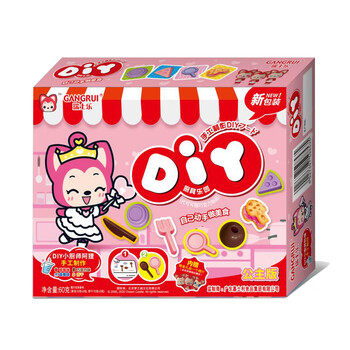 嘉士利嘉士利 瑞士乐 儿童零食 饼干蛋糕 diy小厨师阿狸(公主版)60g