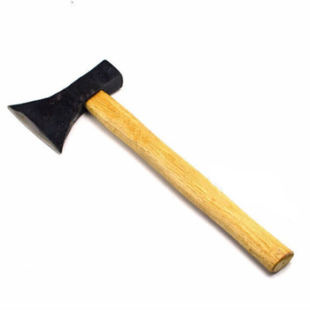 弹簧钢手工锻打斧头木工柴斧头 劈柴斧头树户外斧头木工工具 锻打普通