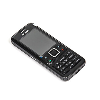 nokia诺基亚6300老款金属小巧手感好经典耐用耐摔信号好老年手机 黑色
