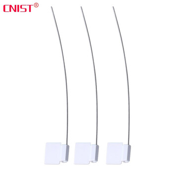 CNIST 英思腾 RFID电子标签一次性超高频煤气罐油罐车物流货柜车钢丝防伪防盗封条铅封扎带 CN2335RFID铅封标签5个