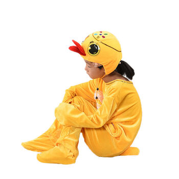 小黄鸭小鸭子儿童动物表演服装演出服白天鹅舞蹈衣服丑小鸭话剧服品牌