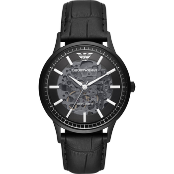 armaniarmani阿玛尼黑武士手表男运动潮流机械表ar60042黑色43mm