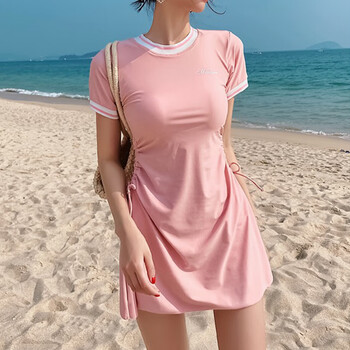 sophie studio 泳衣sophie韩国ins泳衣女保守学生少女运动款分体裙式