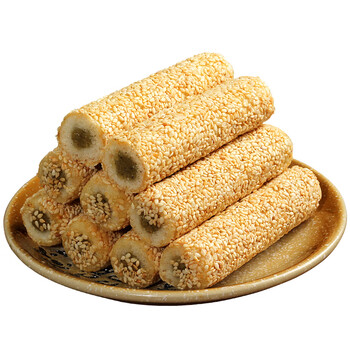 芝麻棒夹心美零食小吃休闲食品散称芝麻杆年货整箱饼干 芝麻杆1500g(