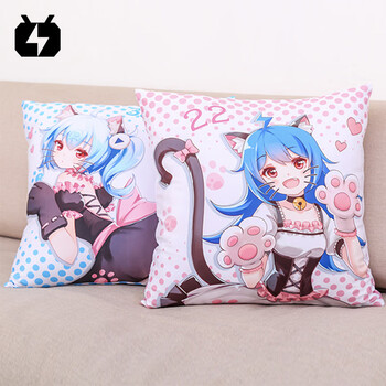 超电文化2233娘猫娘方形抱枕33娘