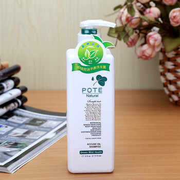 山茶麸洗发水孕妇可用 澳大利亚 pote 天然植物控油平衡洗发水 515ml