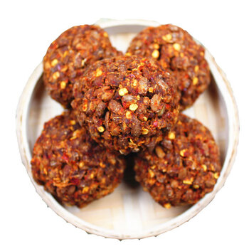 四川特产传统手工豆豉麻辣风味古蔺干豆鼓下饭菜干豆鼓6个装 x1