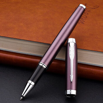 派克parker签字笔im宝珠笔高档金属男女士商务办公送礼定制新款im紫色