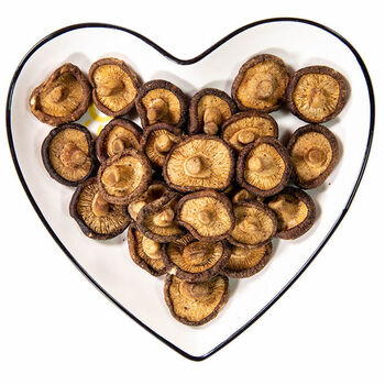 香菇脆蘑菇干即食原只香菇干蔬菜干脱水综合果蔬脆休闲健康零食 原只