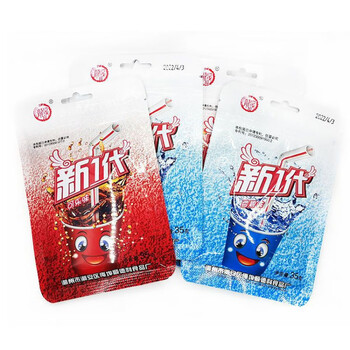 可局 可乐粉冲剂 新一代可乐粉雪碧粉儿时怀旧吸管糖果粉冲泡 可乐味