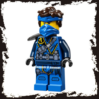 神孩子幻影忍者人仔14季丛林头巾人偶拼装积木男玩具雷霆守卫(预售款)