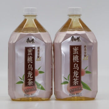 飲料1l12瓶水蜜桃鮮果橙冰紅茶綠茶茉莉蜜茶清茶酸梅湯梨1升蜜桃烏龍