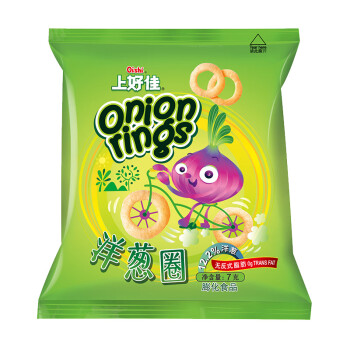 上好佳（Oishi）洋葱圈 膨化零食大礼包 7g*20袋