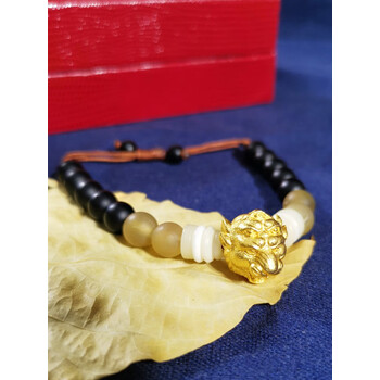 玉美和17年老店古巴吉士纳塔固手链苏斌五眼四耳龙婆塔手绳苏斌五眼四