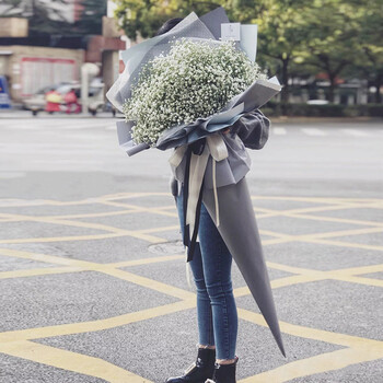 定制韩式巨型超大花束混搭玫瑰向日葵鲜花速递生日北京上海同城配送店 满天星辰 超大冰淇淋花束 图片价格品牌报价 京东