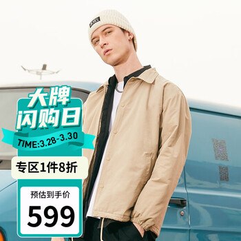 dickies夹克充棉logo印花休闲版型夹克背面loge印花新品棉服dk008132