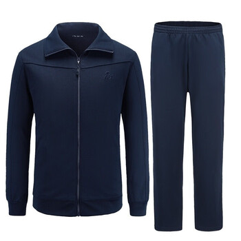 曼菲吾 17长袖体能服套装 橄榄绿男女春秋季军迷新式长袖春秋季训练服