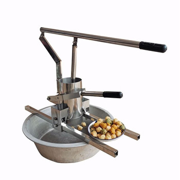 丸子机手动丸子机半自动丸子机压圆子机牛肉丸子萝卜丸子面丸子160桶