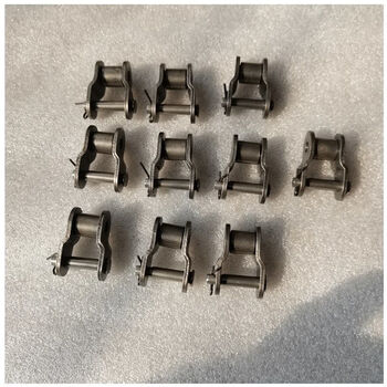 链条扣链条链扣单链条双链条链扣链条接头半扣活扣链扣接头收割机配件