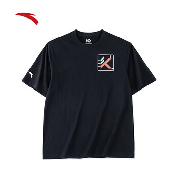 安踏(anta)kt汤普森系列ktee玩偶男短袖针织t恤衫上衣152321177 基础