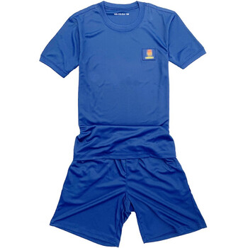 索絮suoshoo消x防员火焰蓝夏季体能服套装t恤训练服短袖消体单上衣