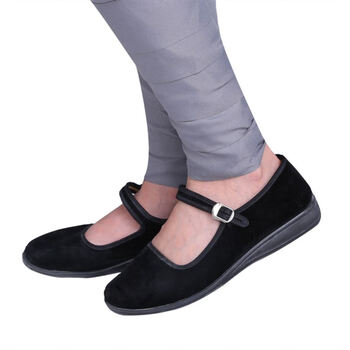 刘潮布新四军红军布鞋儿童小八路军演出服布鞋复古民男女鞋子布鞋 女