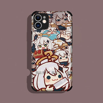 原神手机壳派蒙13 promax适用iphone12软11苹果xs maxr红米k40软定制