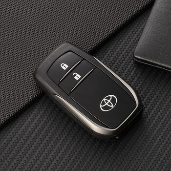 普拉多凯美瑞荣放皇冠遥控钥匙替换外壳 丰田2键智能壳【丰田标】