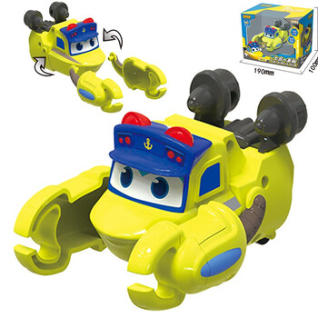 合一机甲战车长歌德船长机长男孩玩具礼物七合一系列船长歌德ys9069f