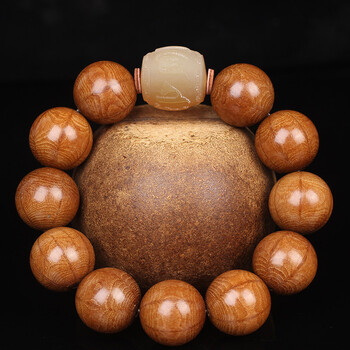 五台山六道木手串佛珠饰品手链男女宗天然原木老料手串礼物定制款