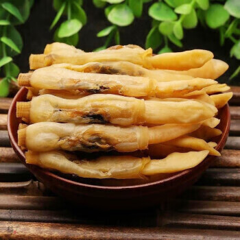 福建特产新晒蛏干250g/500g淡晒蛏子干海鲜新晒海蛏子圣子干竹蛏干