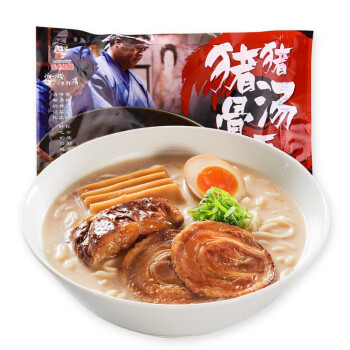 味千拉面豬豬骨湯日式拉面610g(4人份含料包) 速食方便面 掛面面條面食