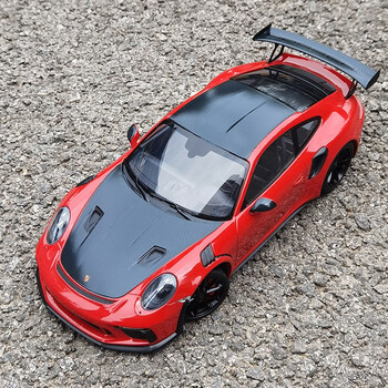 迷你切 1:18 2019款 保时捷911 gt3 rs 991.