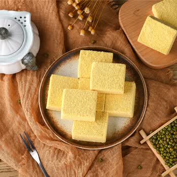 东北老式绿豆糕北京传统糕点散装正宗手工零食特产点心340克两袋